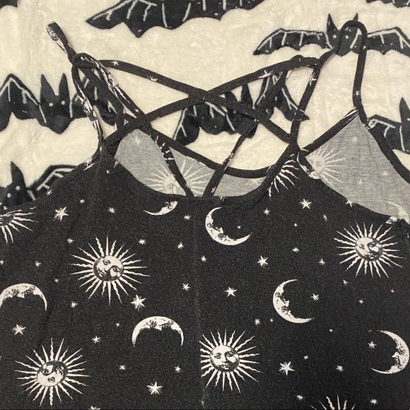 Pentagram back, Crescent moon🌜& 🌞sun top. - Picture 3 of 3